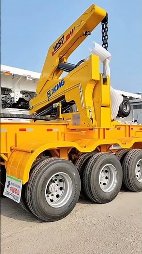 3Axle 40ft container side loader