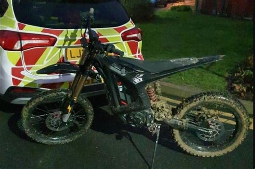 Off-road bike seized in Crawley after ‘complaints from residents’