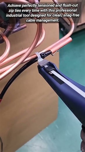 Professional Automatic Zip Tie Tensioning And Precision Cutting Tool