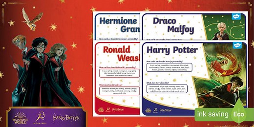 Harry Potter: Describing Characters Word Mat Pack [Ages 7-11]