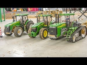 BIG RC ACTION! Tractors! Machines! Trucks! Reach Stacker!