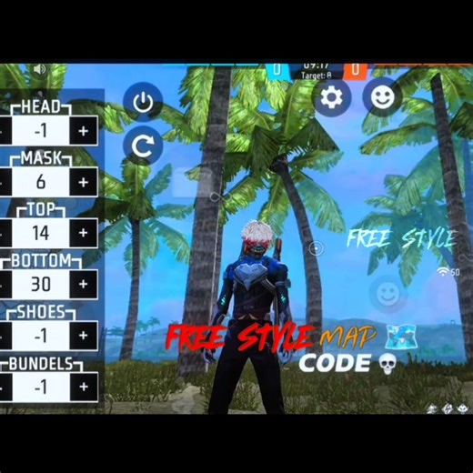 Free Fire Freestyle Movement Map Code 🔥 Improve Skills Fast |
