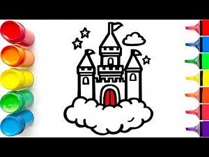 How to Draw a Castle | Easy Step by Step Tutorial