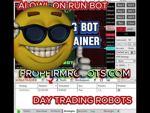 Watch AIAutomated Trading Bot Crushes NQ. $2000 with AI AI Automated Day Trading Robot for Ninja