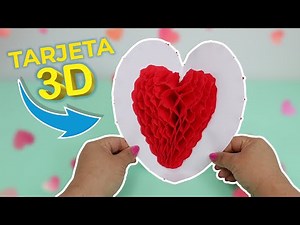 Cómo Hacer Tarjeta de Corazón en 3D