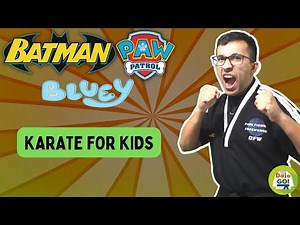 40 Minute Karate For Kindergarten | Bluey Batman & Paw Patrol | Dojo Go (Week 71)
