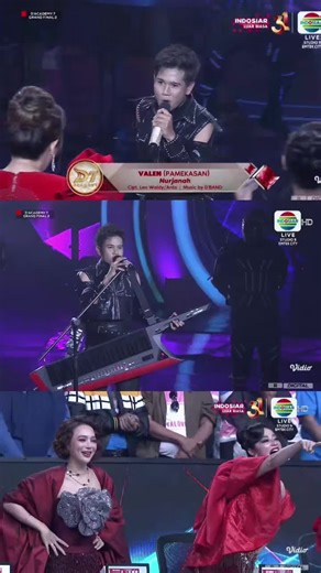Valen Memukau dengan Lagu Nurjanah di D'Academy 7
