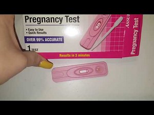 Live Pregnancy Test!!! Dollar Tree "Assured" +++