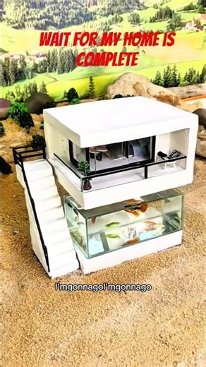 Mini Concrete House Construction 🏠 | Mini Building Process Step by Step