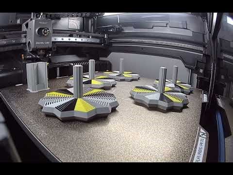 Bambu Lab 3D Printing Timelapse | Precision Filament Winder Gear Assembly UK