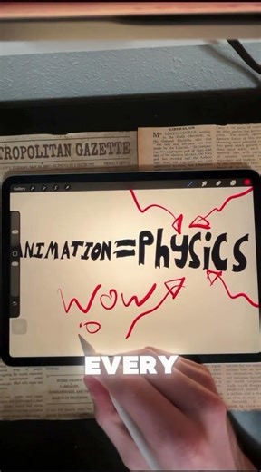 Day 3 of learning animation🎨 today we learned about the weight and physics of a ball:)🚀✨