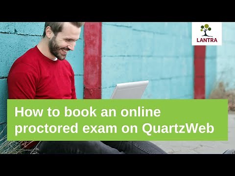 How to Complete a Proctored exam - Taking the Exam