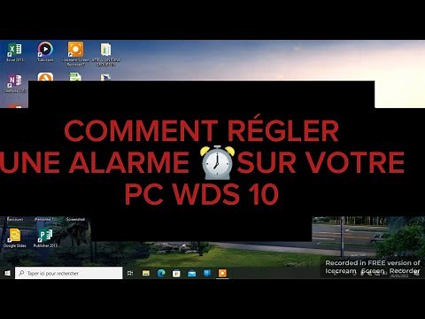 COMMENT RÉGLER UNE ALARME SUR Ordinateur PC Windows 10