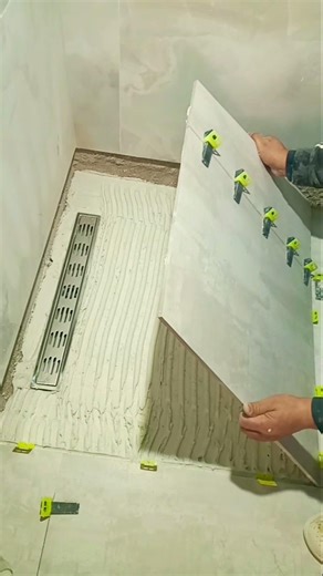 porcelain tile installation