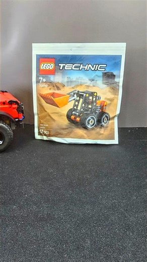 Tiny But Tough! LEGO Technic Skid Steer Loader 30710 Build #legoshorts
