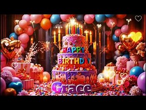 Happy Birthday Grace 🎂🎉 | Beautiful Birthday Song for Grace | Special Wishes