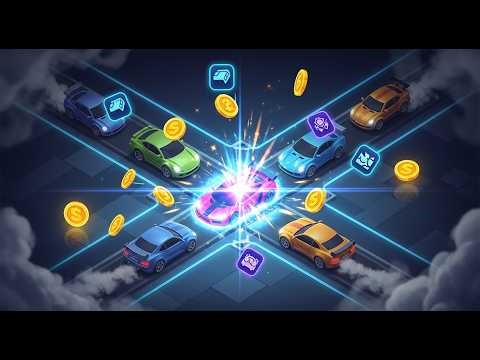 Cars Merge Gameplay | Merge Cars to Build Ultimate Supercar 🚗💥 (Full Gameplay)