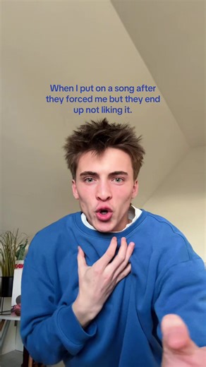 Like why did you want me to put one on then 😓