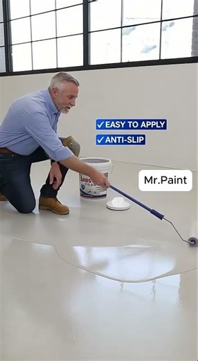 High-Gloss Marble Finish Epoxy Floor Coating