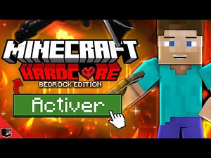 Unreleased - How to Get Hardcore Mode on Minecraft Bedrock Edition Without Mods!