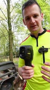 What should you consider when taking measurements with a thermal imaging camera? #chainsaw #therm...
