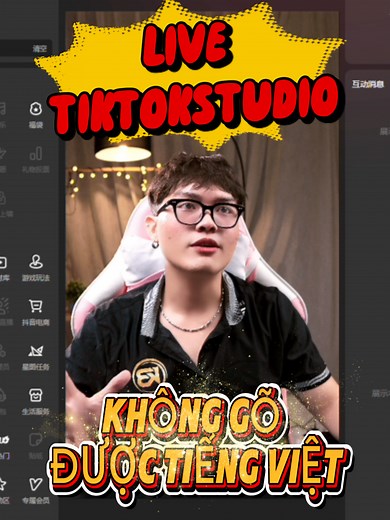 Cách gõ tiếng Việt trên Tiktok Studio