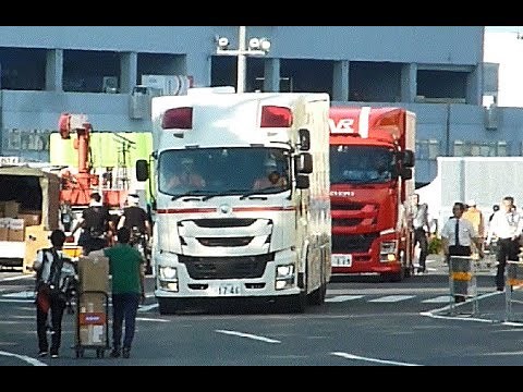 話題の最新「スーパーアンビュランス」激レア収納・撤収風景!! Tokyo Fire Dept Latest Super Ambulance!!