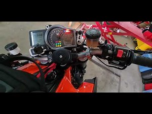 KTM 1290 Super Duke 2014 Starter button quick fix