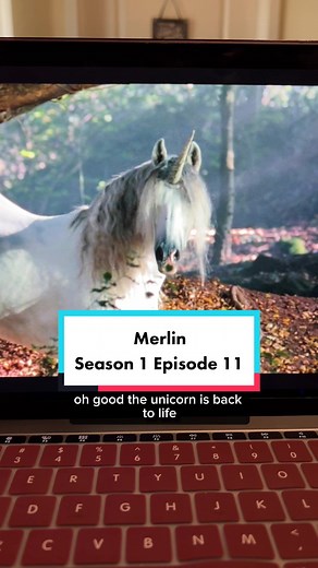 Merlin and the Last Unicorn! #merlin #merlinfans #britishtv