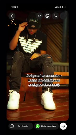 Cómo encontrar canciones de Anuel AA en Instagram