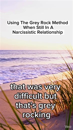 The Grey Rock Method is a way for you to keep your sanity. #greyroc #greyrockmethod #narcissisticabuserecovery | Regina Gaffa