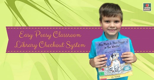 How about a super easy library checkout system for your classroom? And it's a really, really simple solution. I am all about simple and effective! | Organized Classroom