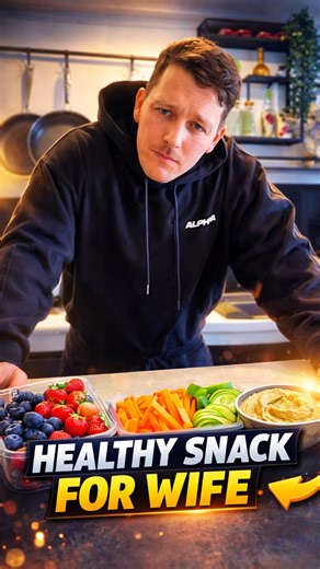 Making a special mid-afternoon treat for my pregnant wife