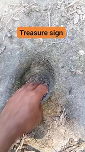 Hole marker sign pointing to rock triangle formation# #YamashitaTreasure | Glenn Arcena