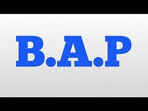 B.A.P meaning and pronunciation