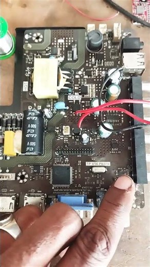 LED TV no indicator. #shorts #tp.v56.pb816