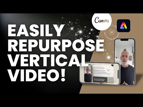 Repurpose Vertical Video for YouTube (with Canva + Adobe Express)!