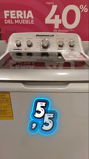 Mabe 22kg washing machine #washingmachines