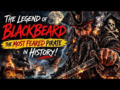 The Most Feared Pirate in History | The True Story of Blackbeard
