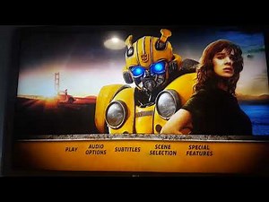Opening to Bumblebee 2019 DVD UK.
