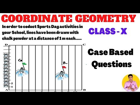 |Case Study 1|Coordinate Geometry|In order to conduct Sports Day activities in your School|class10|