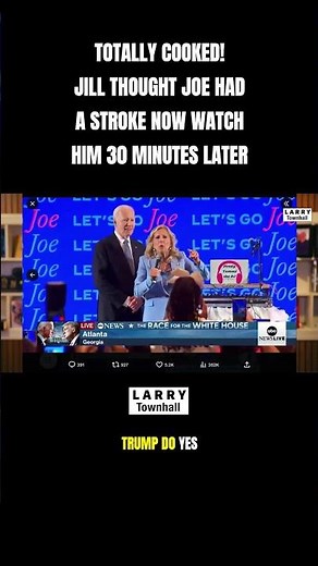 🚨 BUSTED: Jill Biden Thought Joe Had A Stroke — Then He Proved Her Right On Camera