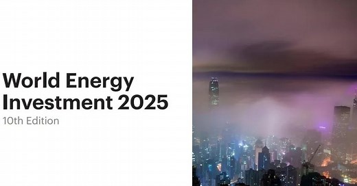 IEA Report: 2025 Energy Investments Set to Hit $3.3tn