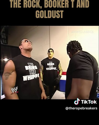 The Rock's Epic Comeback with Booker T and Goldust