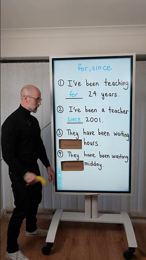 Do you know the difference between FOR & SINCE?