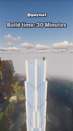 Minecraft Skyscraper Build 🏙️ #minecraft #gaming #shorts