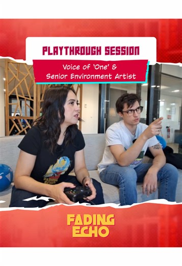 Nothing hits the same once you’re the one holding the controller 🎮 Fluid movement, reactive worlds, and moments you don’t see coming. Inside the Echoverse, things change fast once you’re in control. Featuring Samantha Béart, the voice of One, alongside our Senior Environment Artist, jumping into a live Fading Echo session where systems, skills, and instincts collide. #fadingecho #IndieGame #gamedev #playthrough