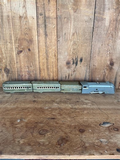 Marx Mercury New York Central Articulating Tin Windup Train - Working W/key - Etsy