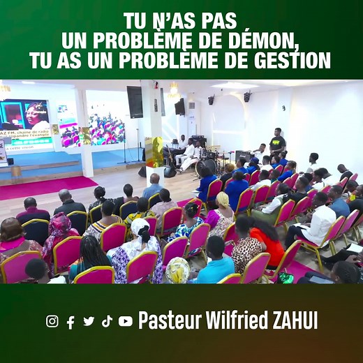 Gestion des problèmes spirituels avec Pasteur Wilfried Zahui