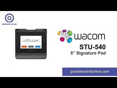 Wacom STU-540 Signature Pad